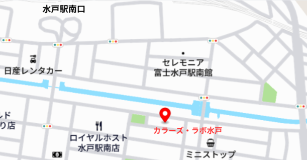 就労移行支援 カラーズラボ水戸の地図